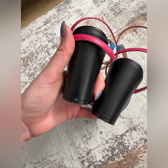 MSGM multicolor leather sandals. - Picture 8 of 13